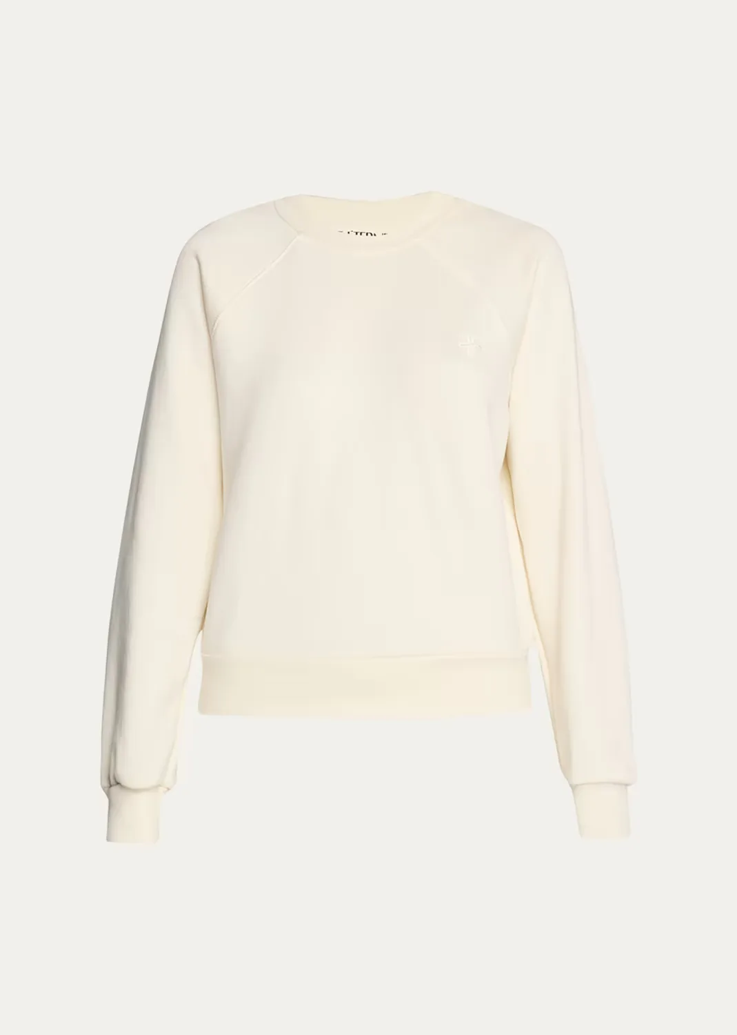 Shrunken Raglan-Sleeve Sweatshirt