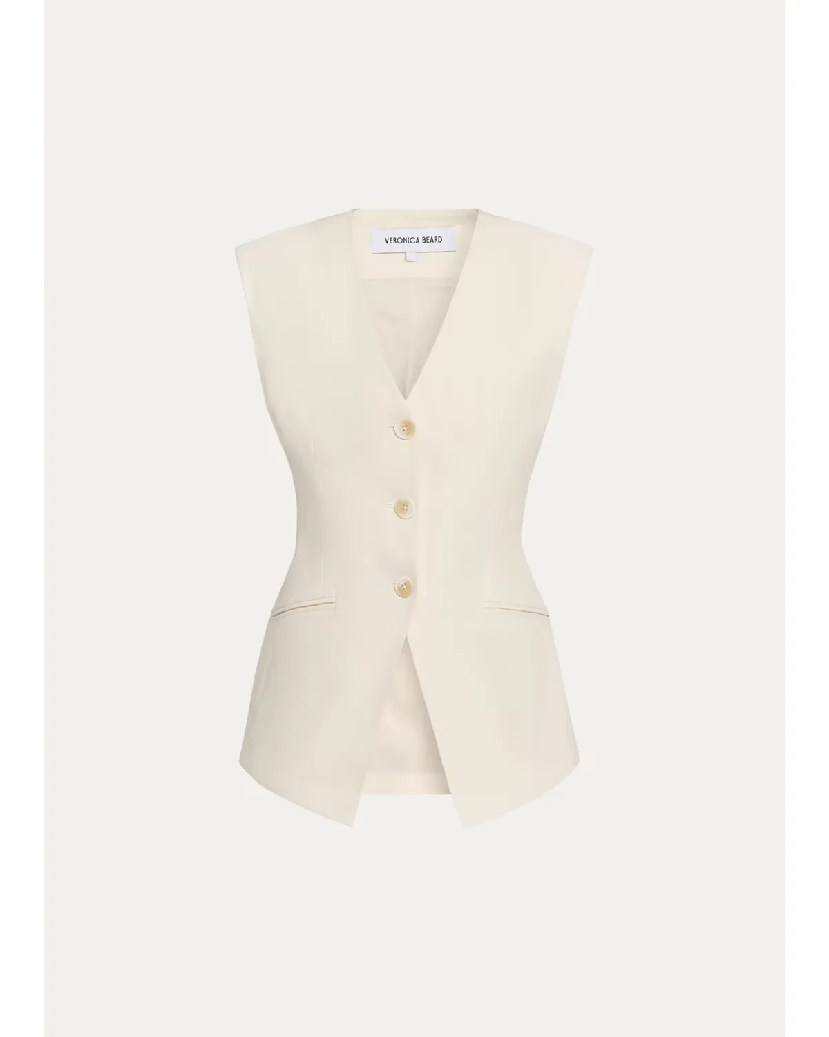 Gillson Tailored Vest by Veronica Beard