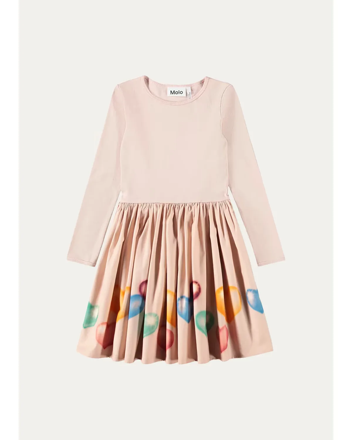 Casie Long-Sleeve Organic Cotton Dress by Molo
