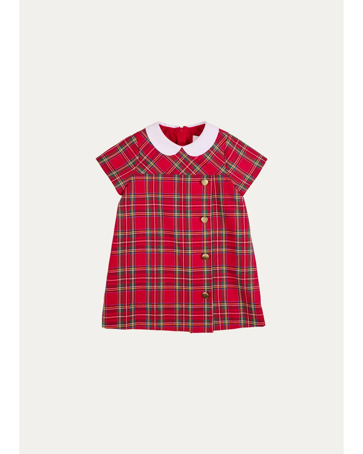 Peter Pan Collar Plaid Dress by Florence Eiseman