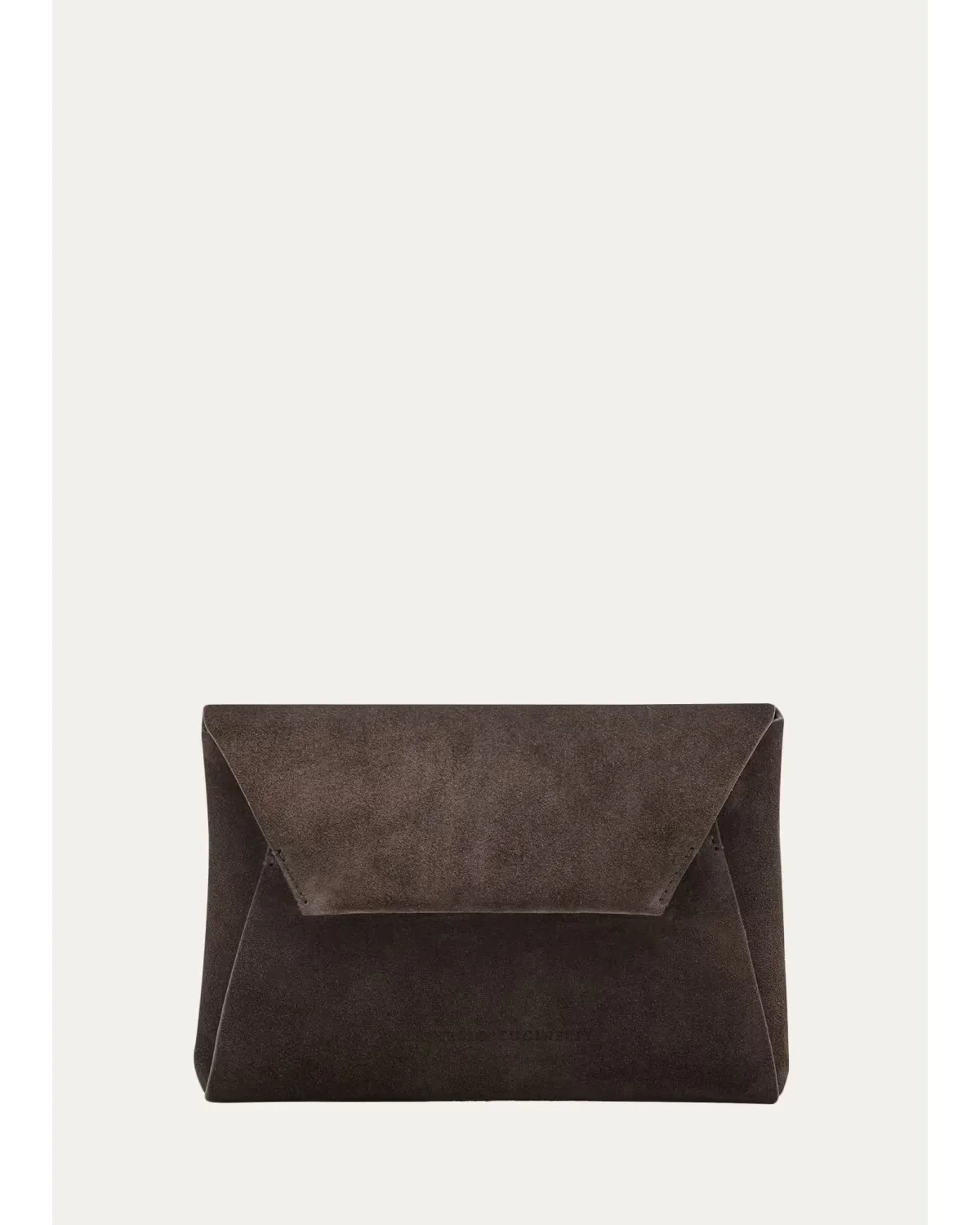 Suede Envelope Clutch Bag by Brunello Cucinelli