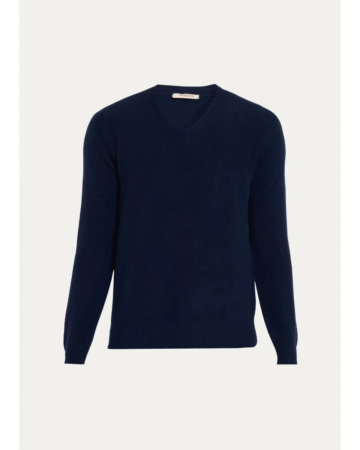Rib-Knit Baby Cashmere Sweater by Fioroni