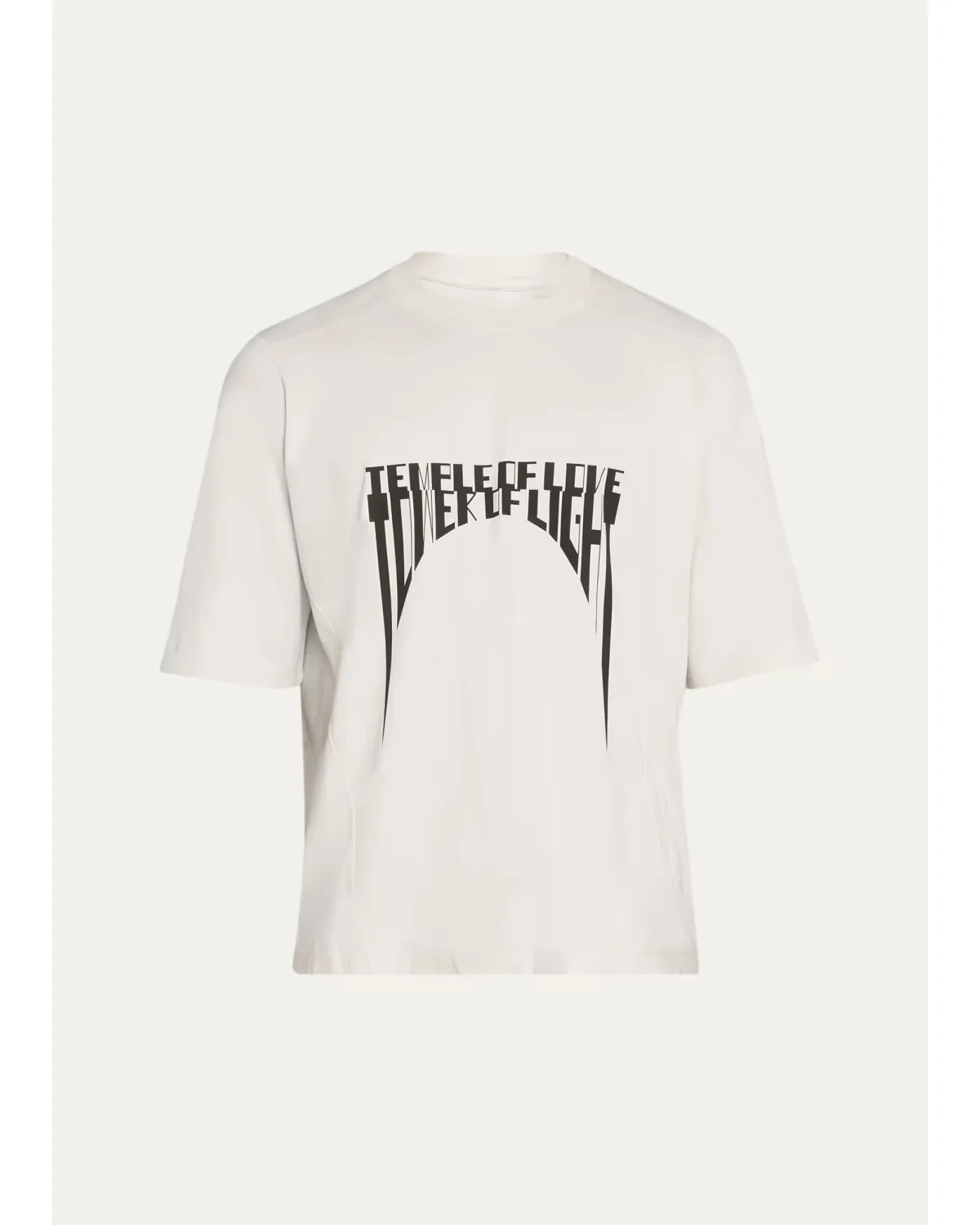 Walrus Cotton Logo T-Shirt by Rick Owens