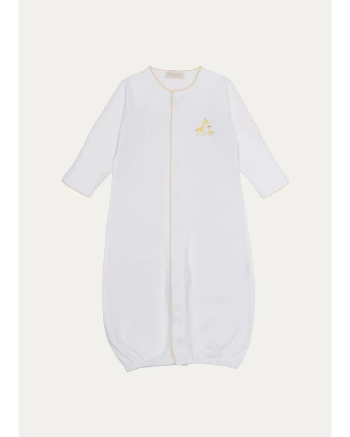 Giraffe Embroidered Convertible Gown by Kissy Kissy