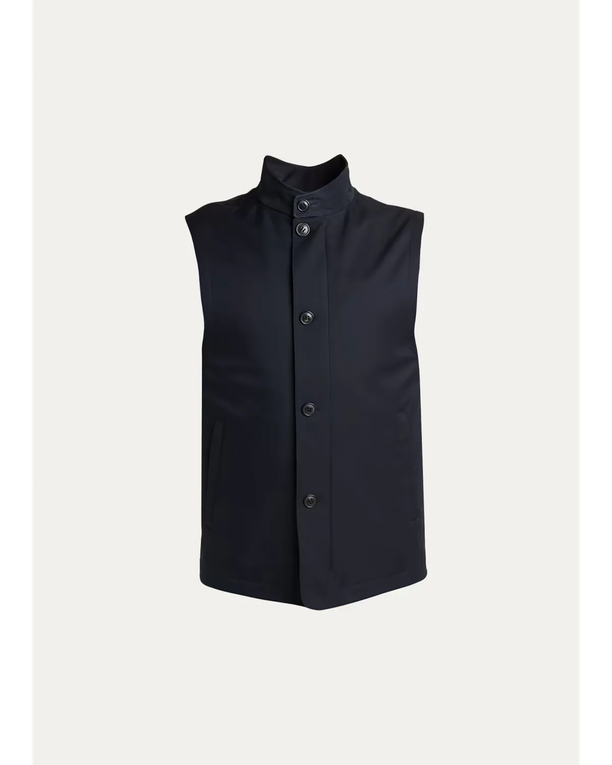 Motorin Button-Front Vest by ZEGNA