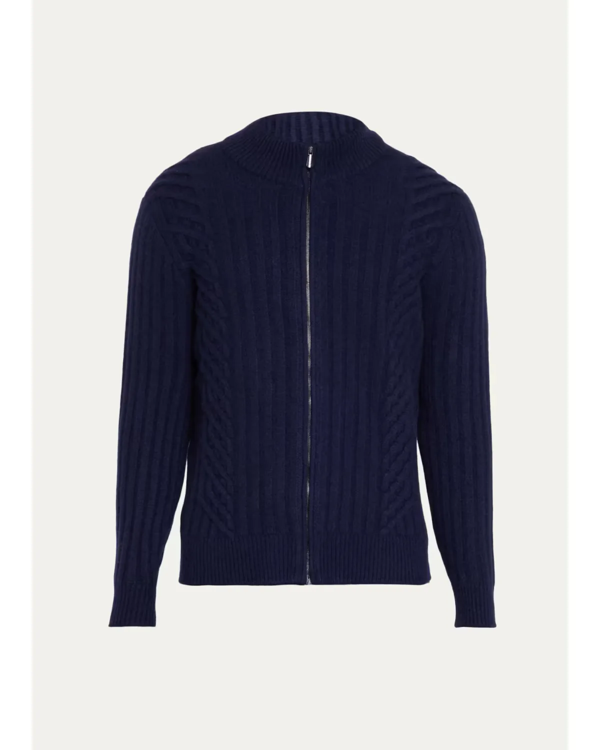 Rib-Knit Cashmere Jacket by Cesare Attolini