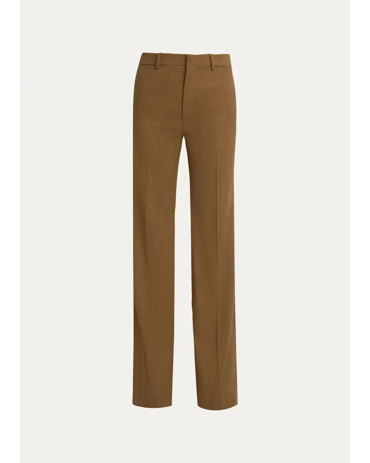 Virgin Wool Straight-Leg Trousers by Chloé