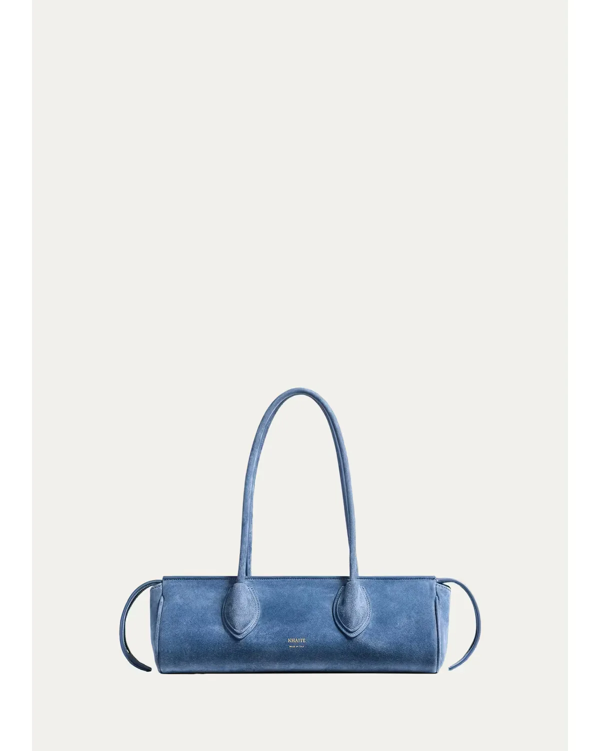 Donna Soft Suede E/W Shoulder Bag by Khaite