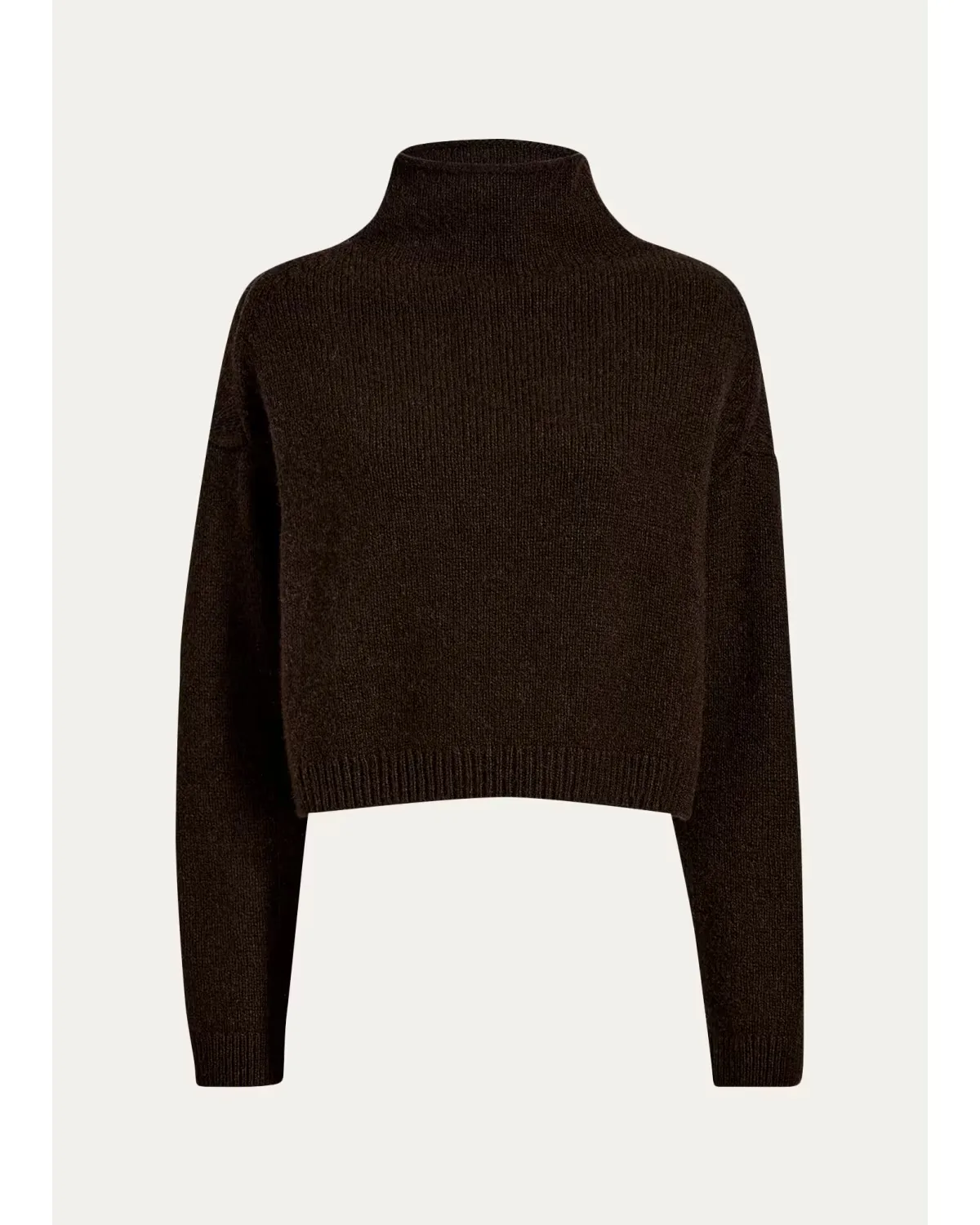 Marke Mock Turtleneck Cashmere Sweater by Khaite