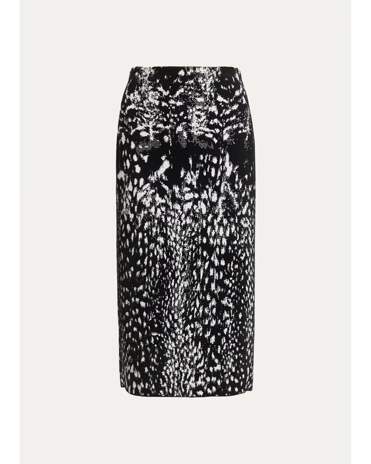 Lynx Jacquard Compact Velvet Knit Pencil Skirt by Tom Ford
