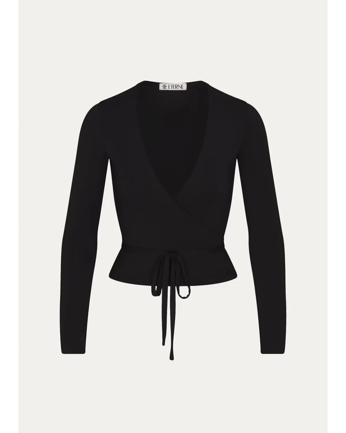 Jersey Wrap Top by Eterne