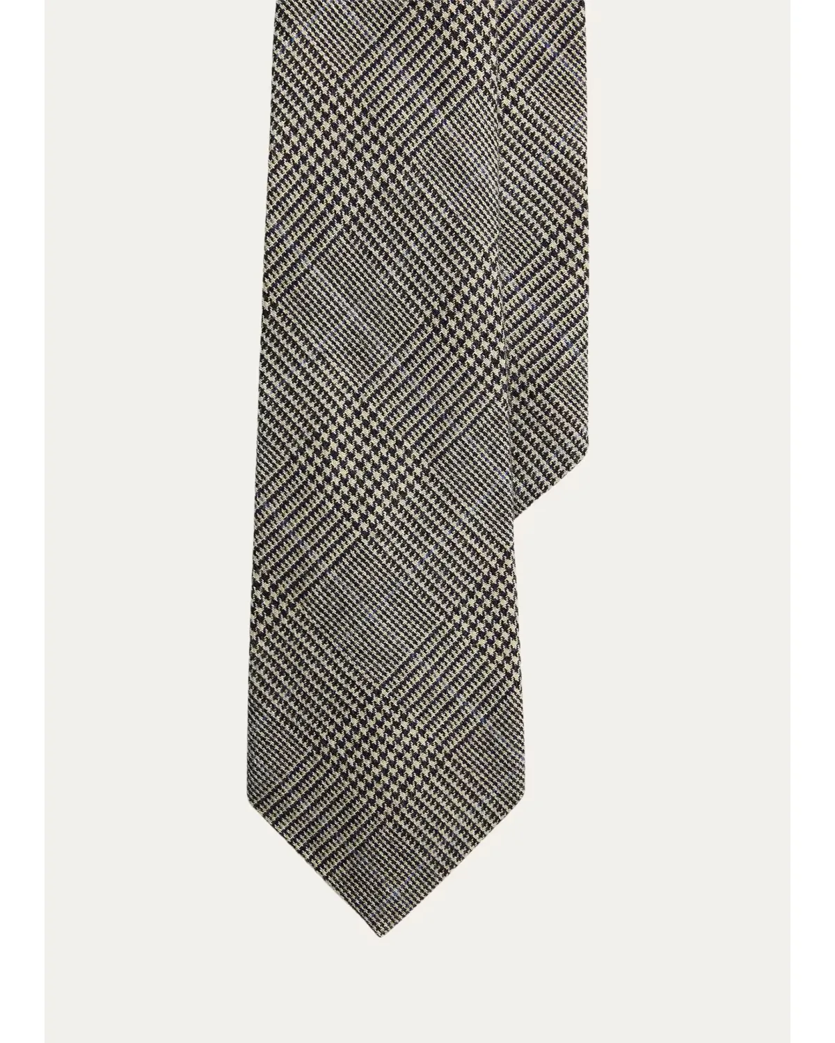 Glen Plaid Wool-Silk-Cashmere Tie by Ralph Lauren