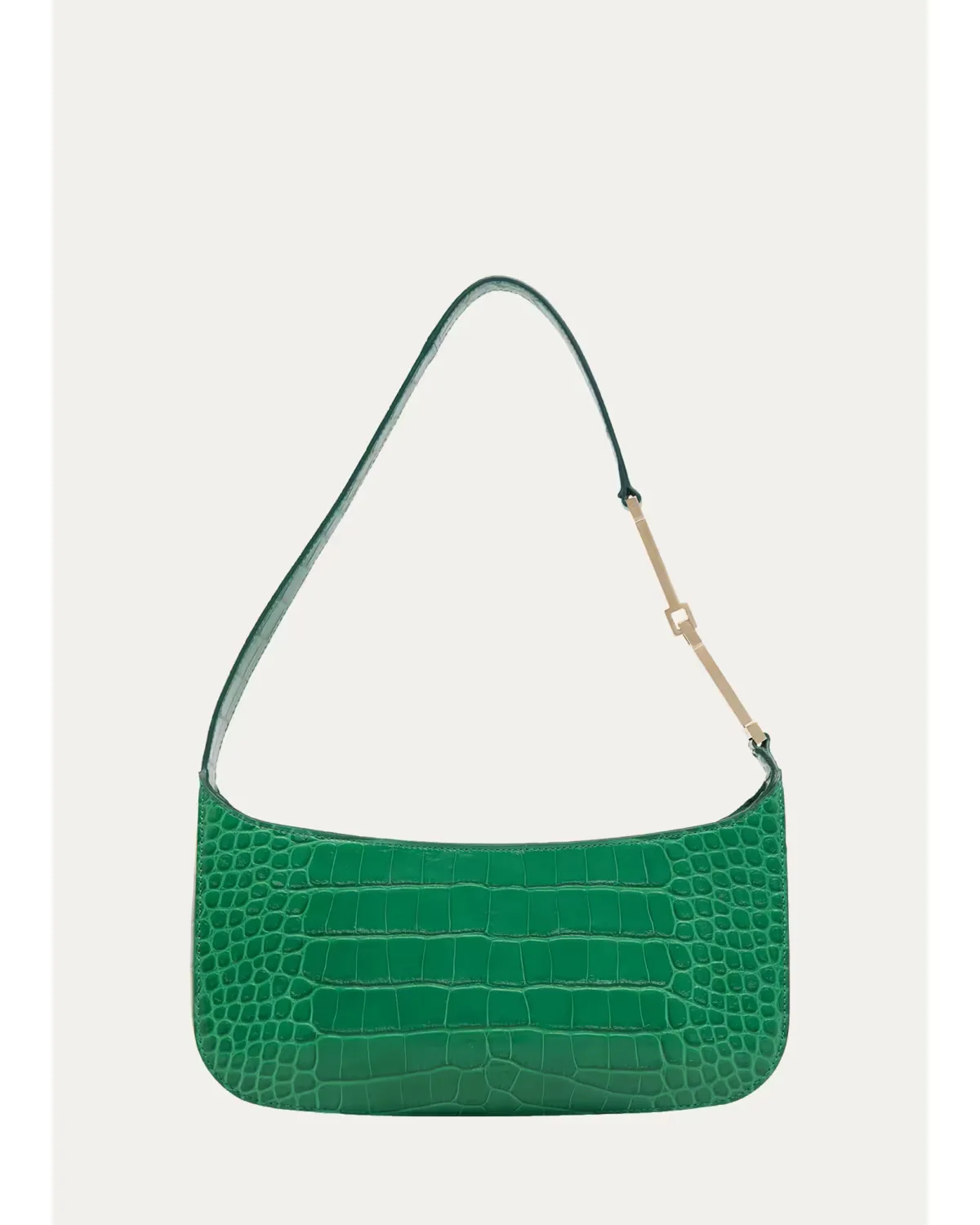 Arc Small Croc-Embossed Leather Shoulder Bag by Tom Ford
