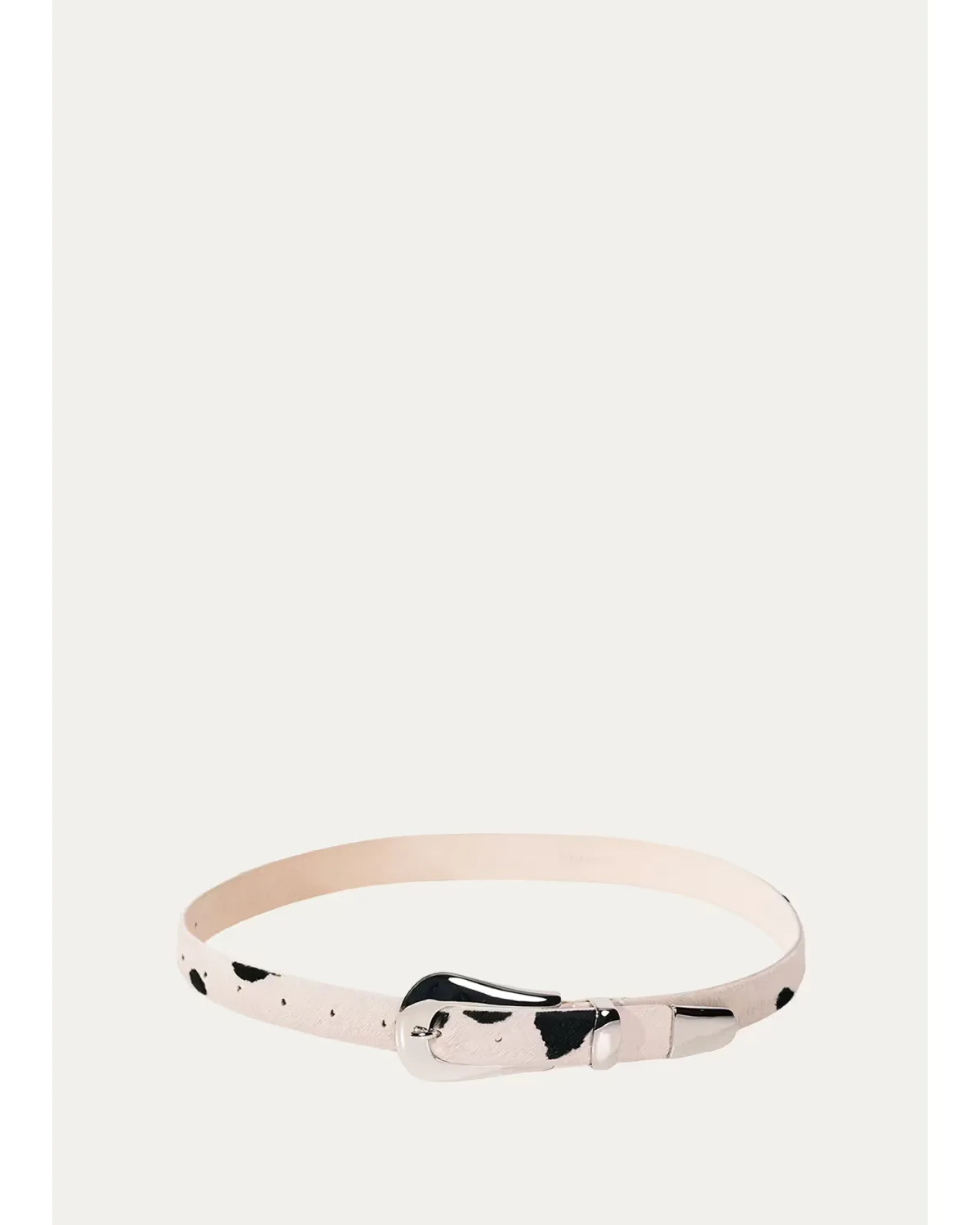 Colette Dalmatian Calf Hair Belt