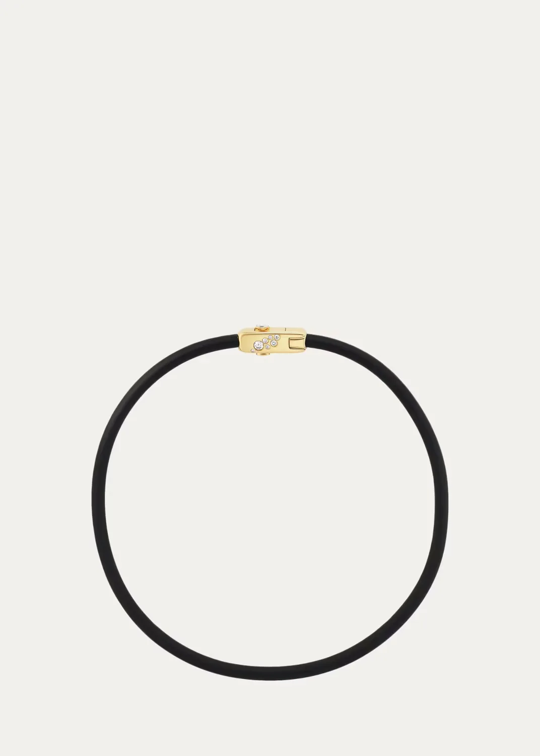 Carbon Torque Necklace by Uniform Object