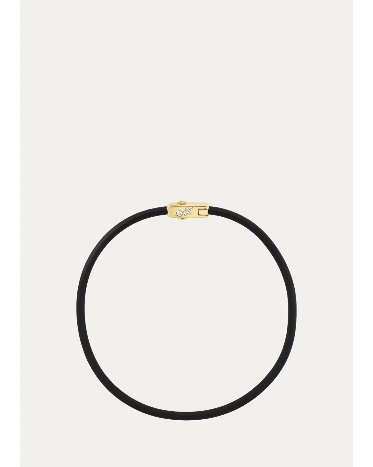Carbon Torque Necklace by Uniform Object