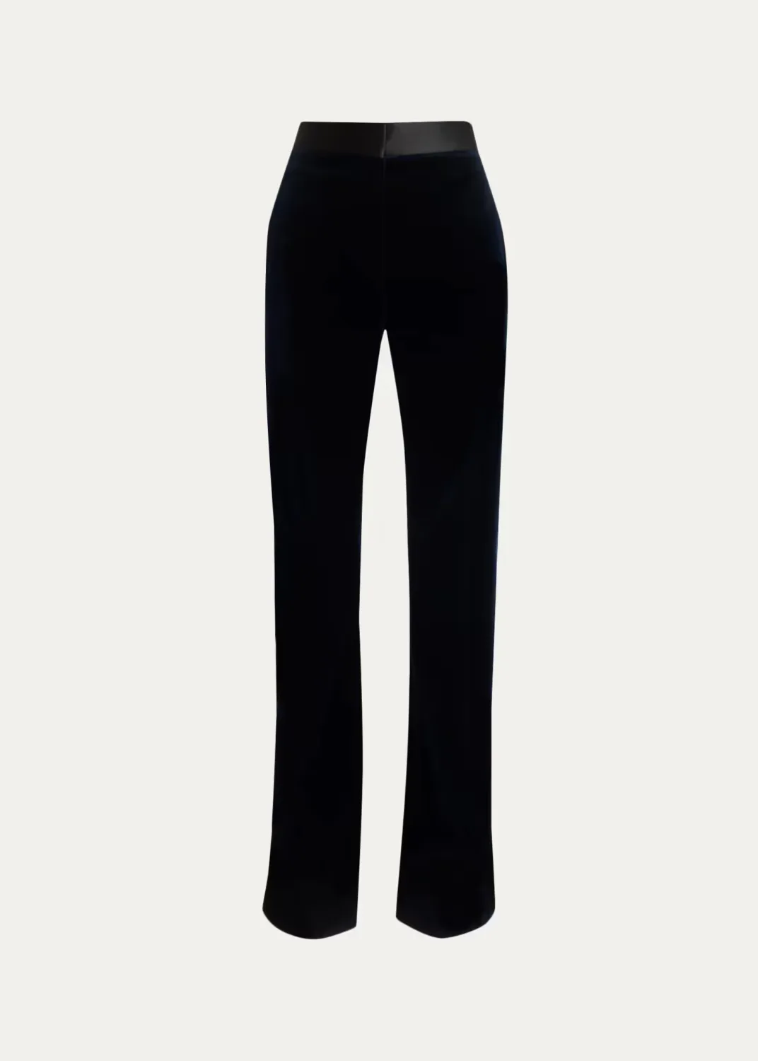 Alina Tailored Velvet Wide-Leg Trousers