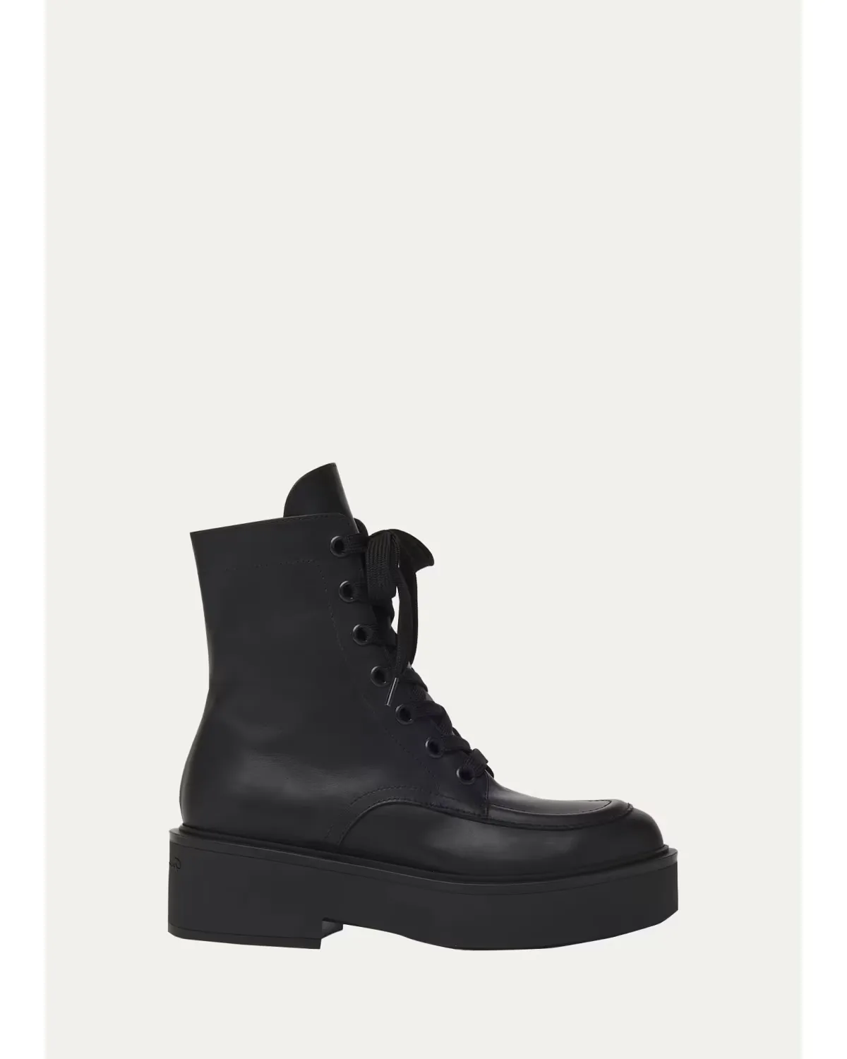 Leather Combat Boots