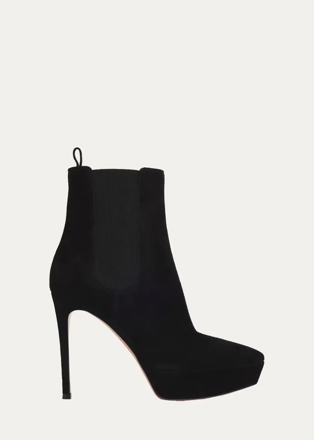 85mm Suede Platform Booties