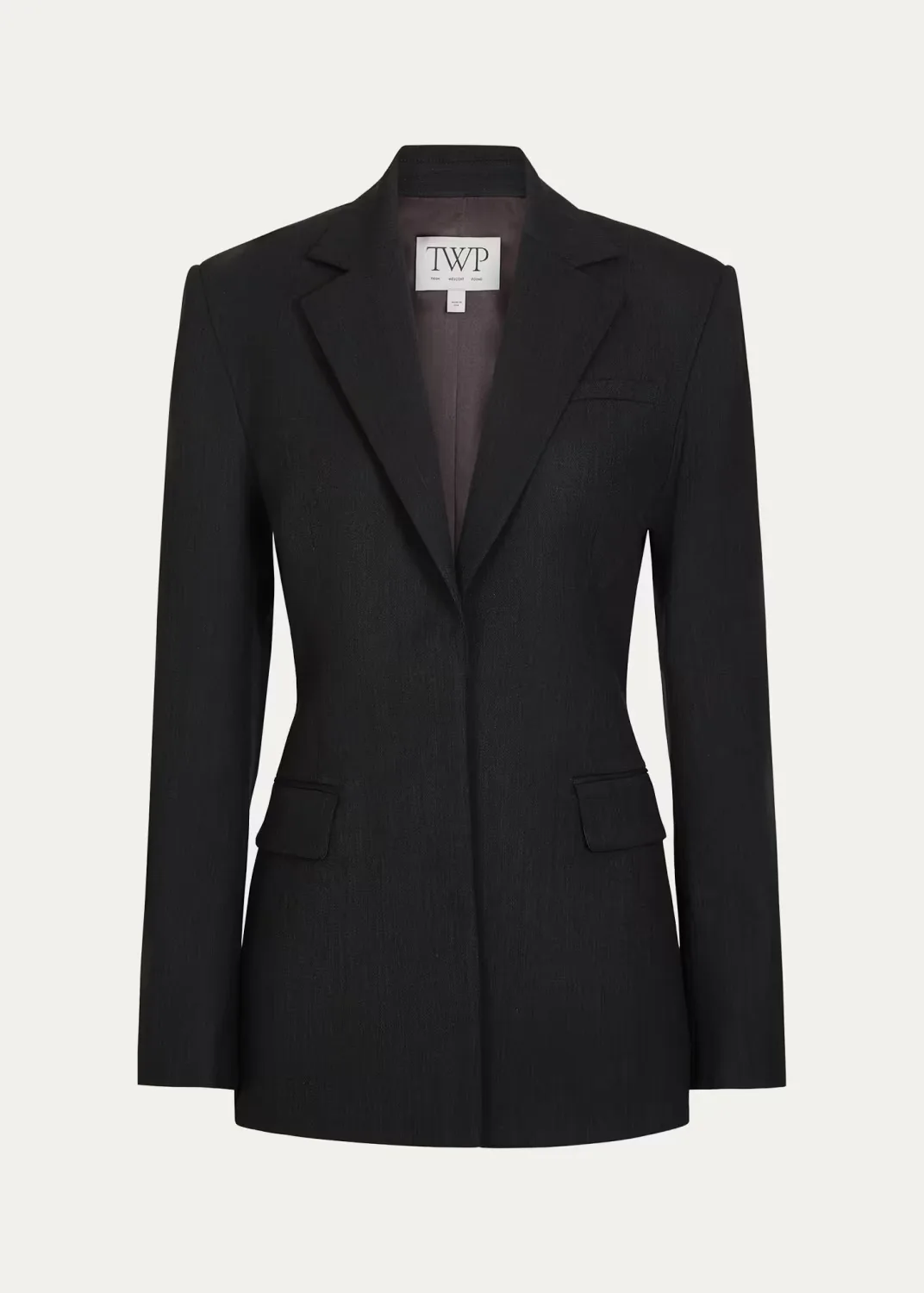 Notched Sloped Blazer