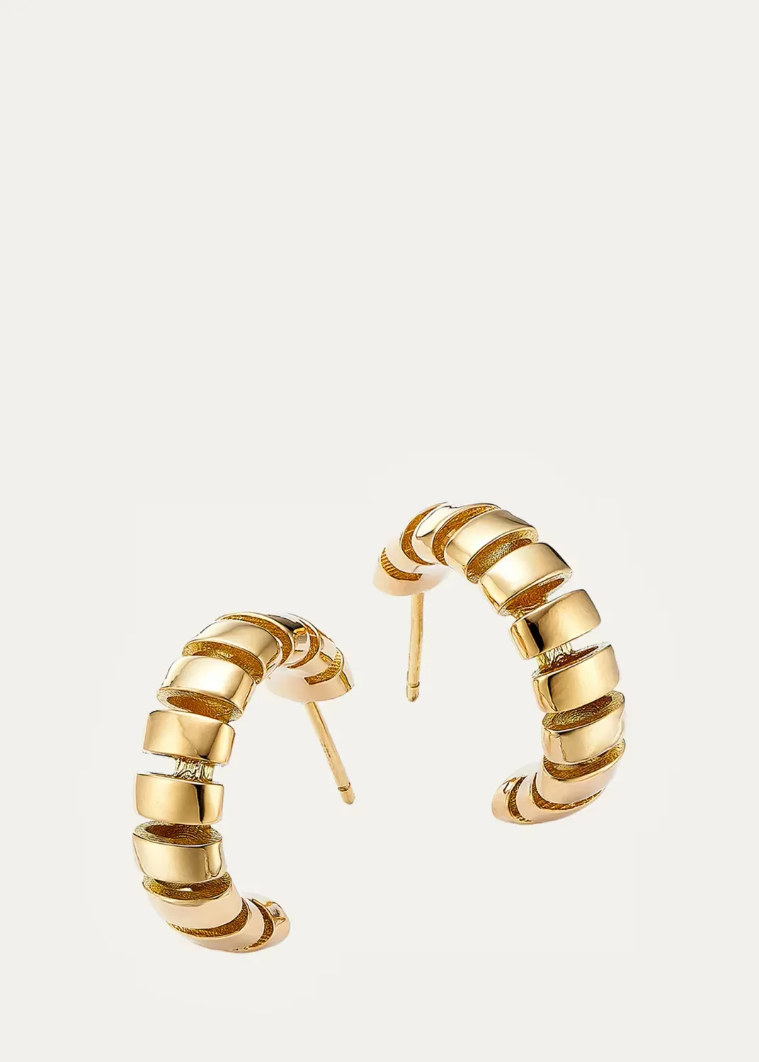 14K Porto Hoop Earrings