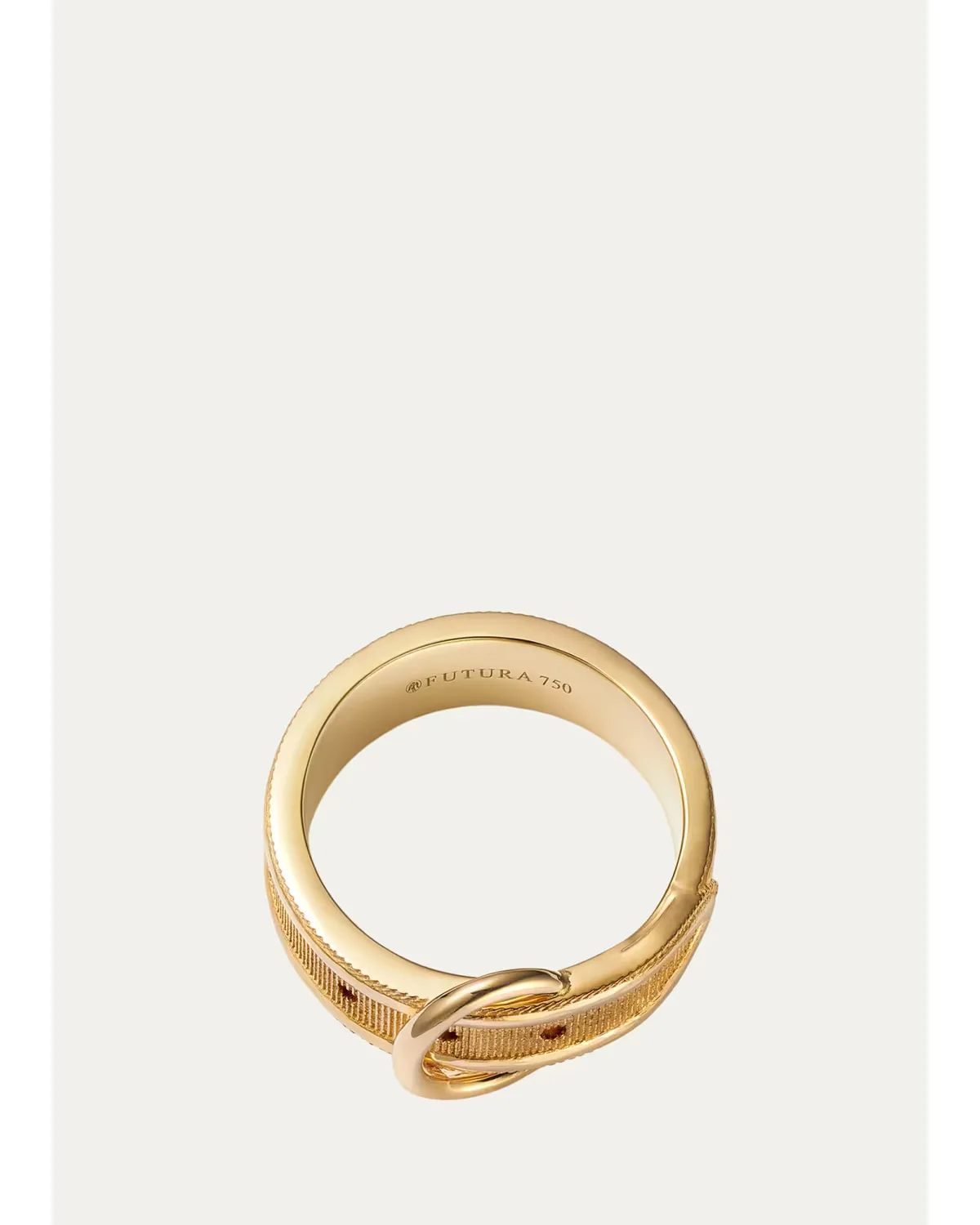 14K Endure Belt Ring by Futura Jewelry