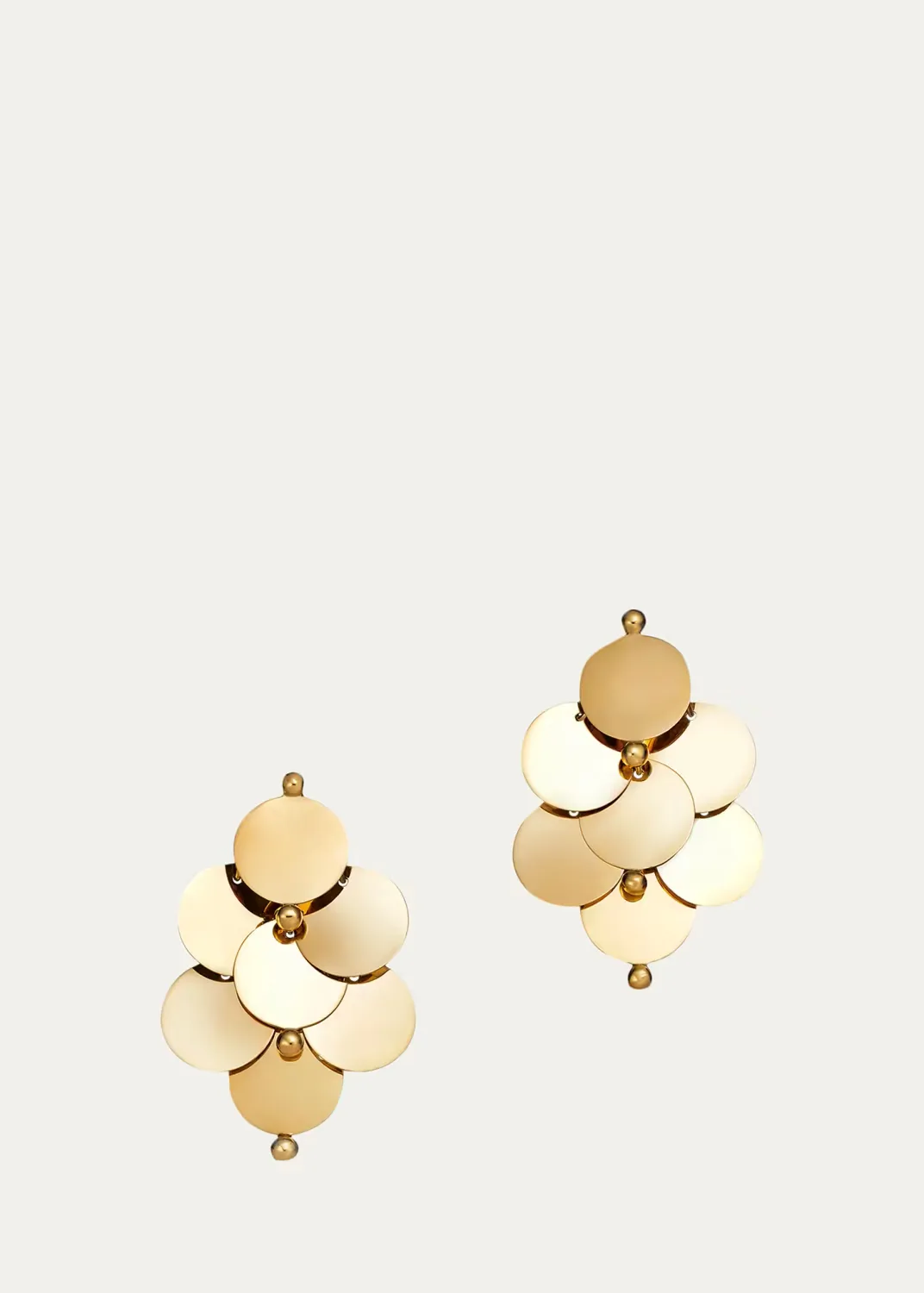 14K Dancing Disc Earrings by Futura Jewelry