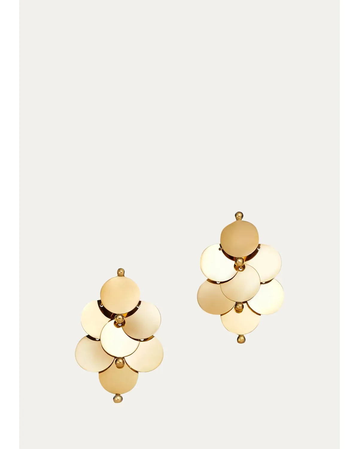 14K Dancing Disc Earrings by Futura Jewelry