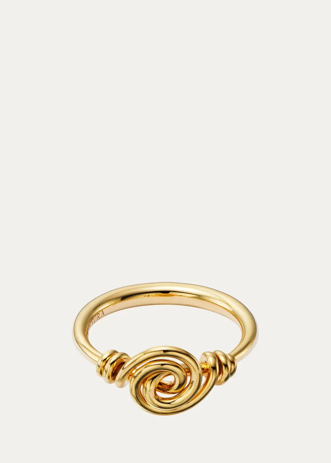 14K Kosmis Spiral Ring by Futura Jewelry