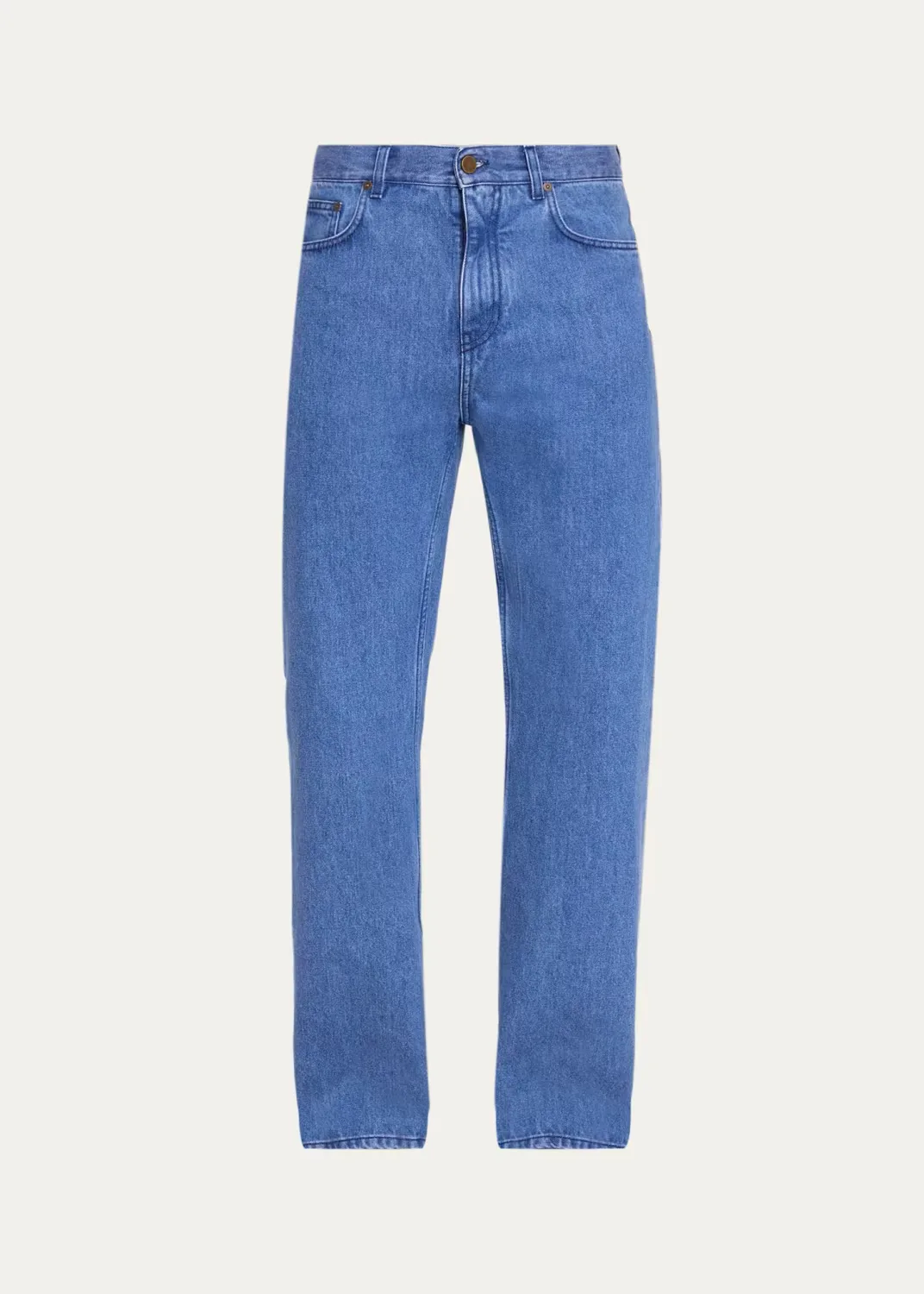 Rey Straight-Leg Five-Pocket Jeans
