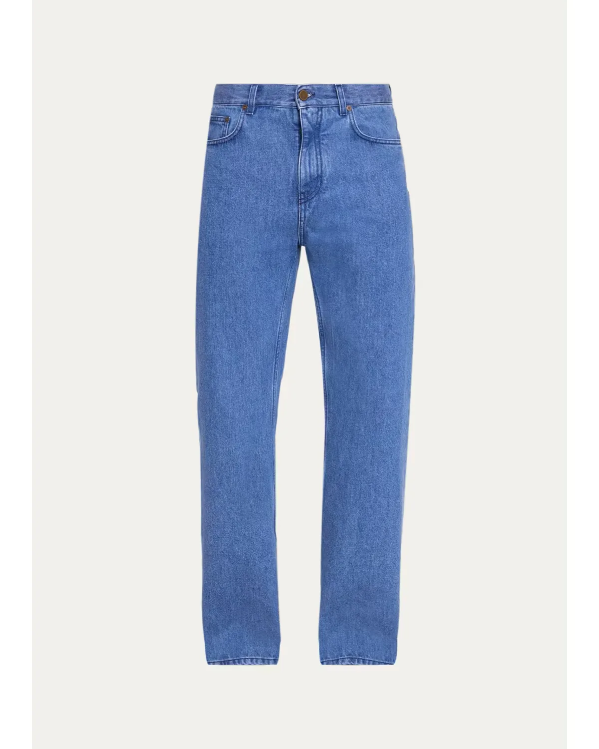 Rey Straight-Leg Five-Pocket Jeans by Gabriela Hearst