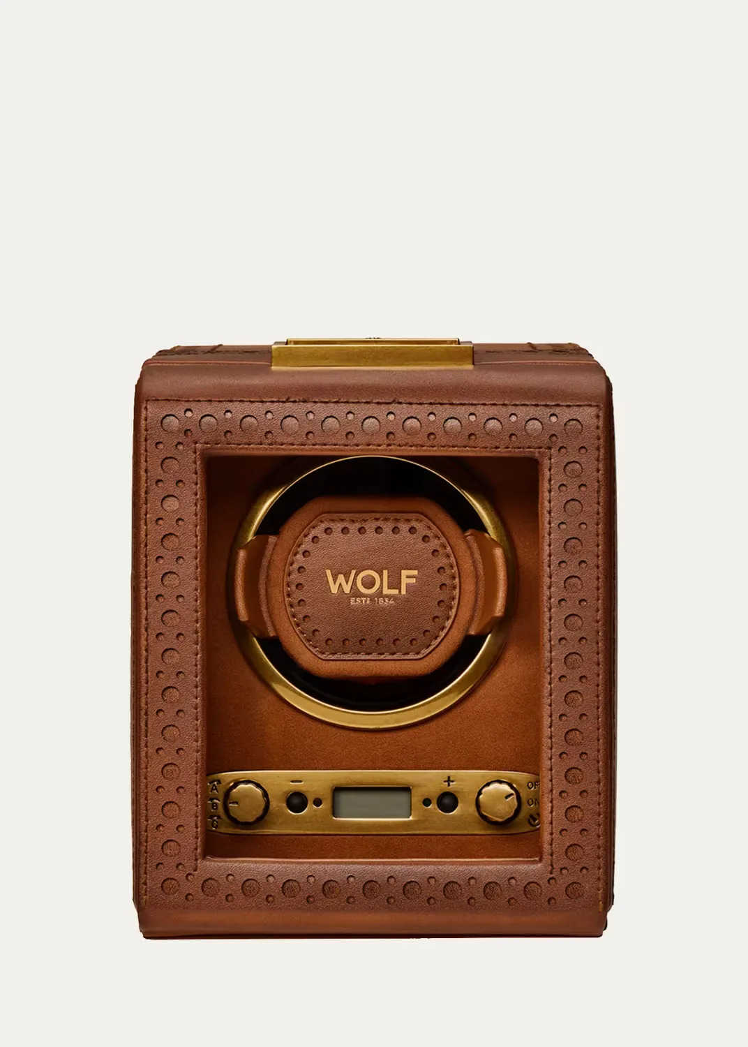Brogue Single Watch Winder by WOLF
