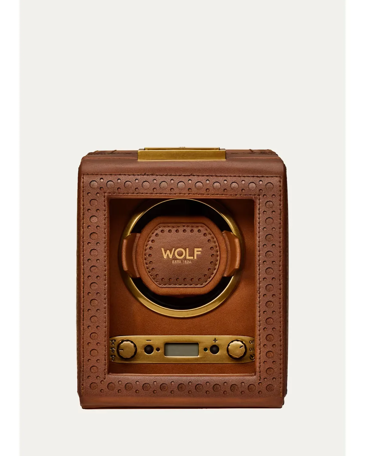 Brogue Single Watch Winder by WOLF