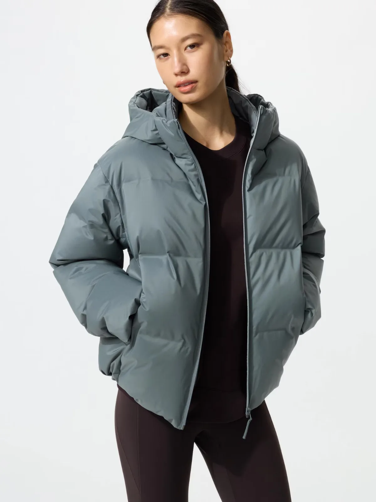 Seamless Down Parka with Insulating by Uniqlo