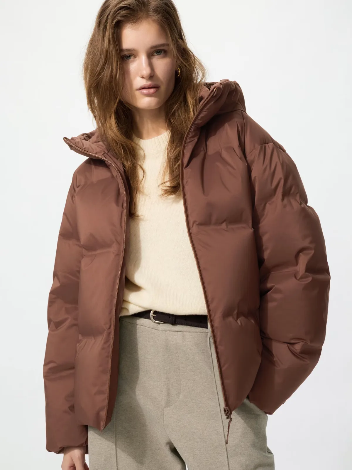 Seamless Down Parka with Insulating