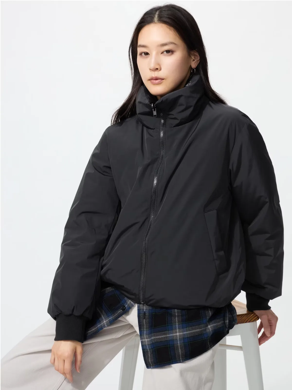 Reversible Down Short Jacket by Uniqlo