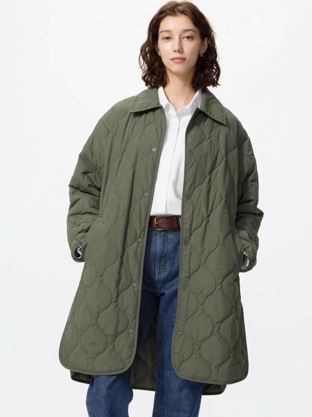 Padded Shirt Coat Relaxed
