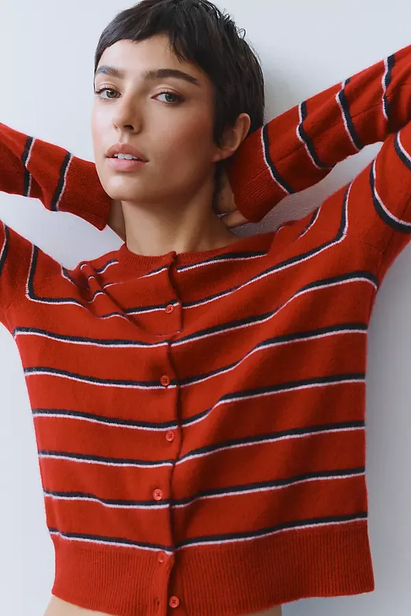Juliet 100% Cashmere Cardigan by Anthropologie