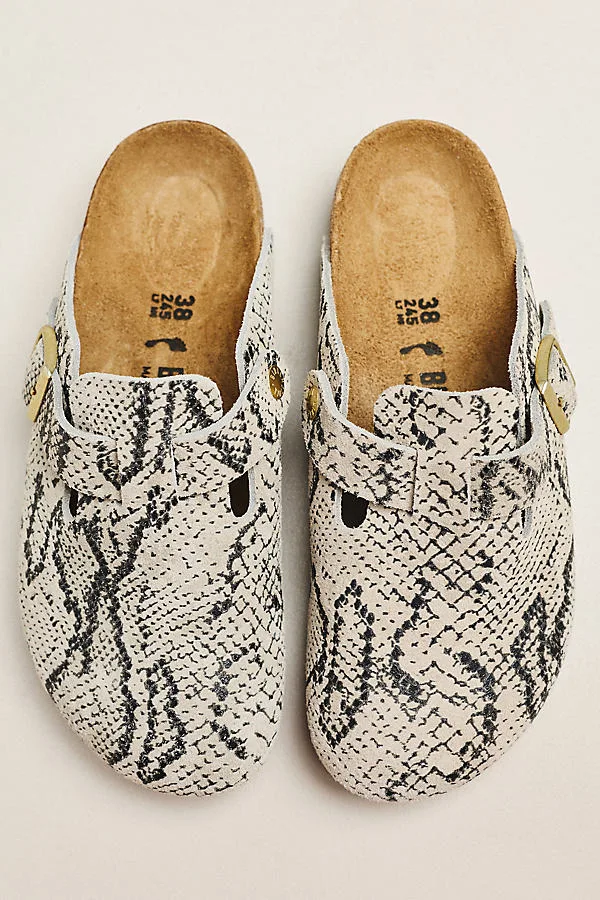Printed Boston Clogs by Birkenstock