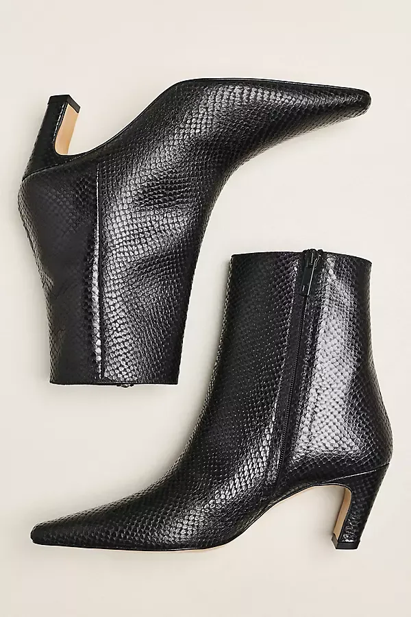 Xena Snake Print Boots by Flattered