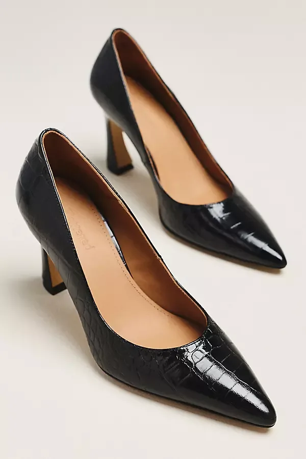 Leonie Croco Heels by Flattered