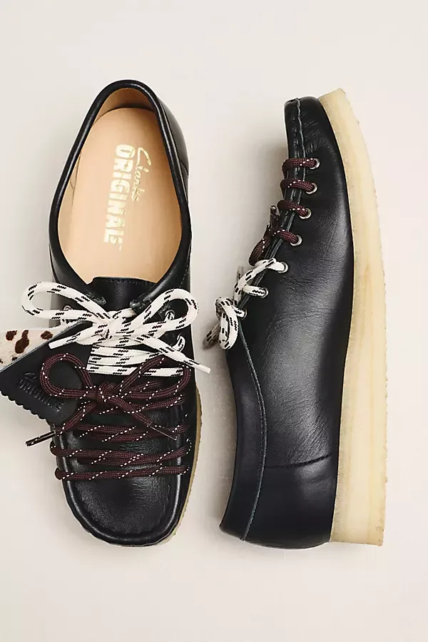 Wallabee Double Lace-Up Moccasins by Clarks