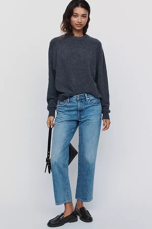 Issa Low Rise Straight-Leg Jeans by Pistola