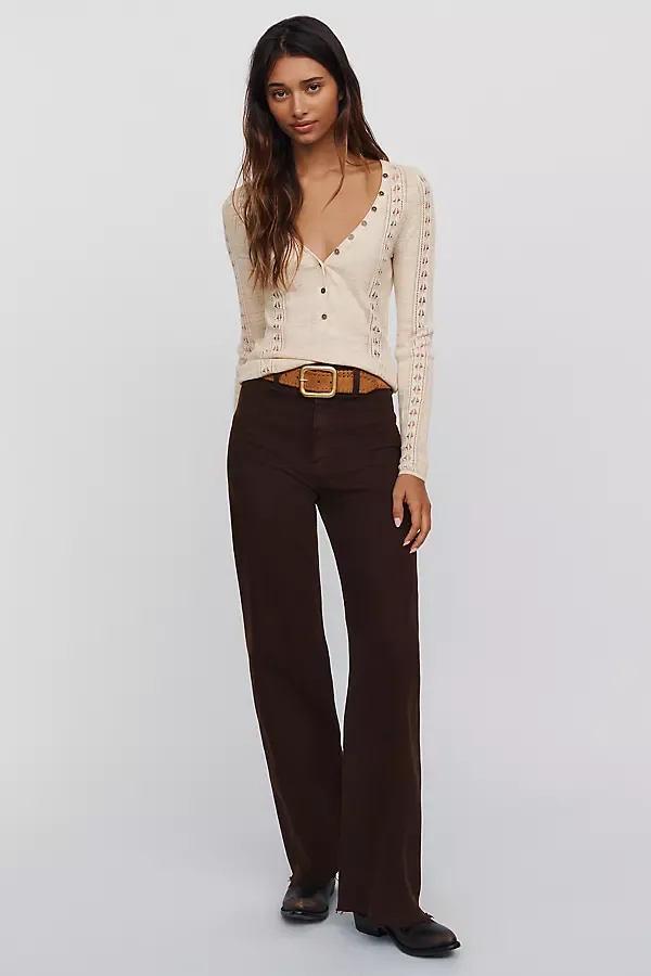 Penny High Rise Wide Leg Jeans