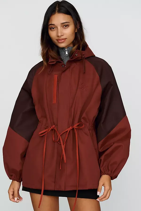 Liu Showerproof Raincoat Jacket by Damson Madder