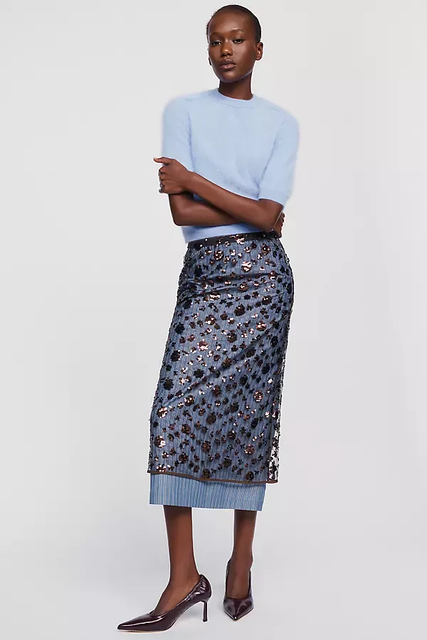 Stevie Midi Skirt by SAMDI