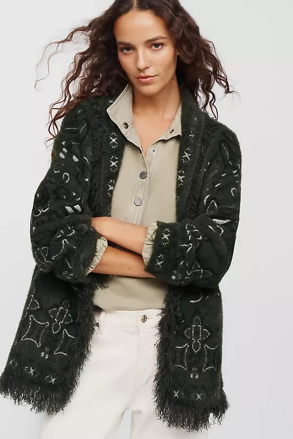Printed Belted Jacket by NVLT