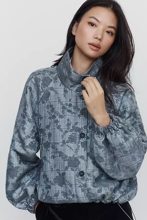 Menswear Funnel Neck Jacket by Maeve