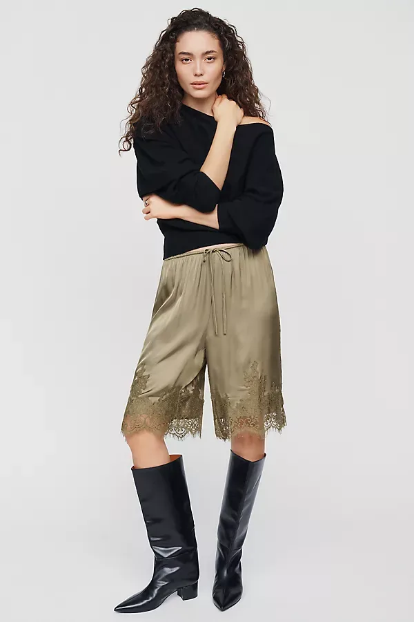 Heirloom Lace Bermuda Shorts by LyreBird