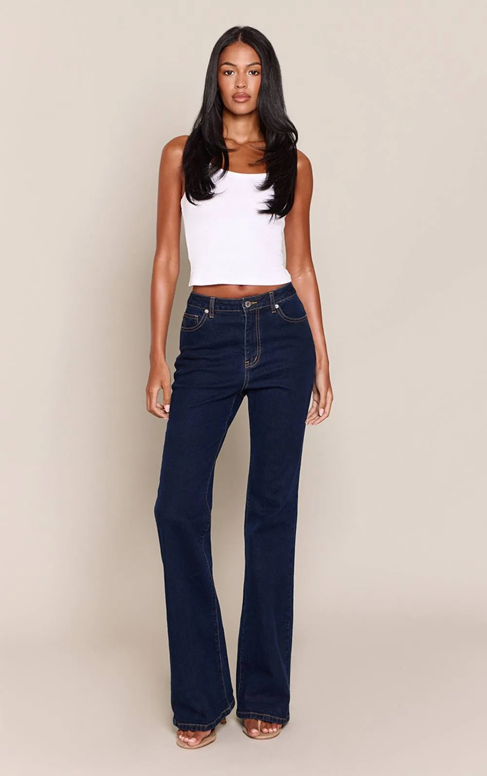 Mid Rise Bootcut Jean